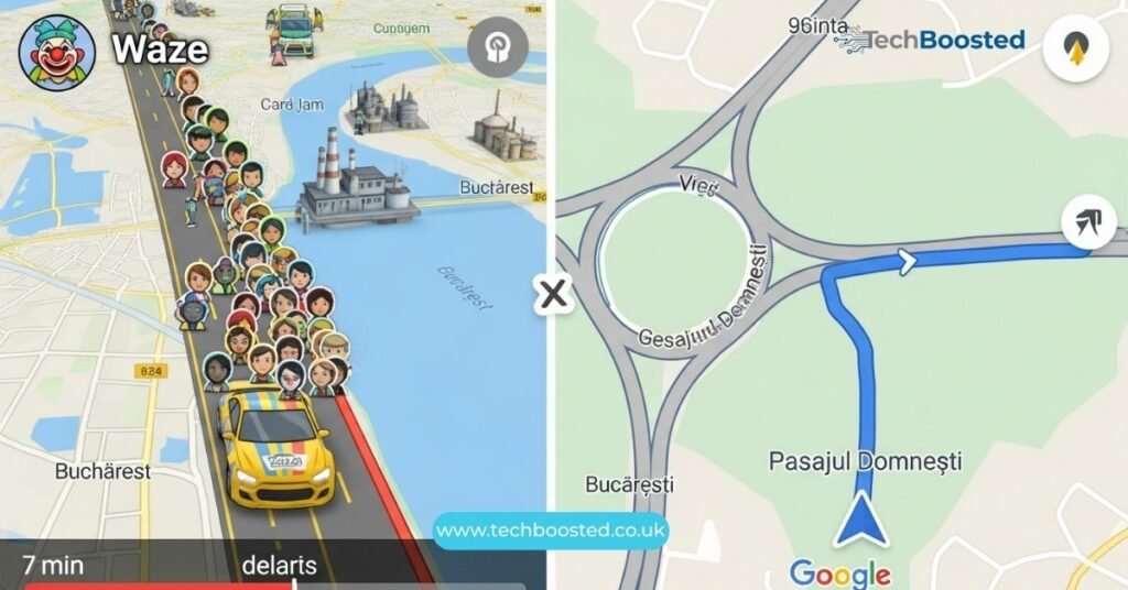 Waze vs Google Maps