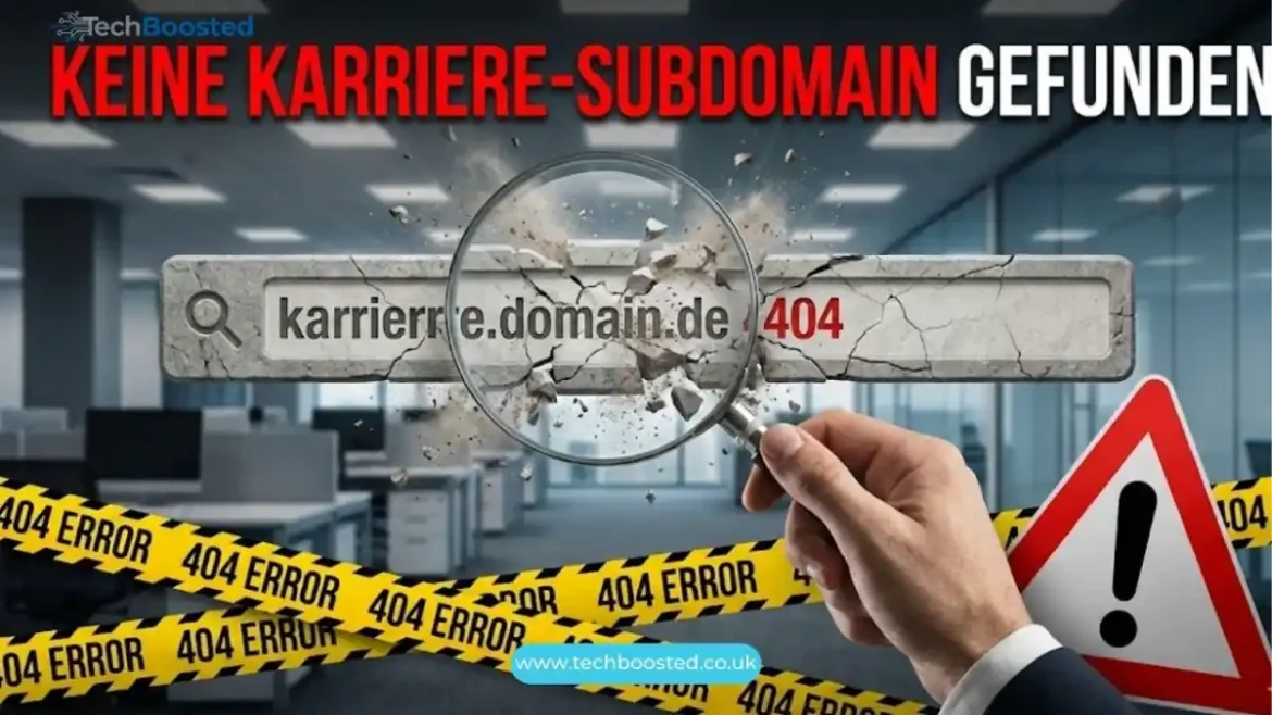 Keine Karriere-Subdomain Gefunden